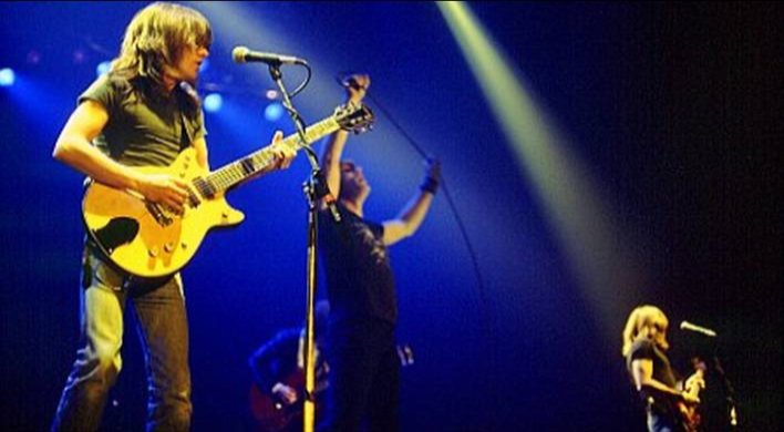 ACDC on stage 1981